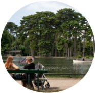 16 minutes to Bois de Boulogne  