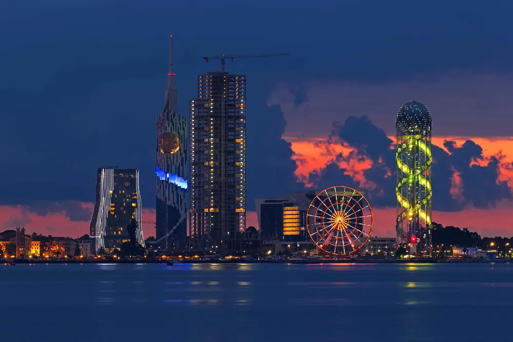 Alphabetic Tower in Batumi