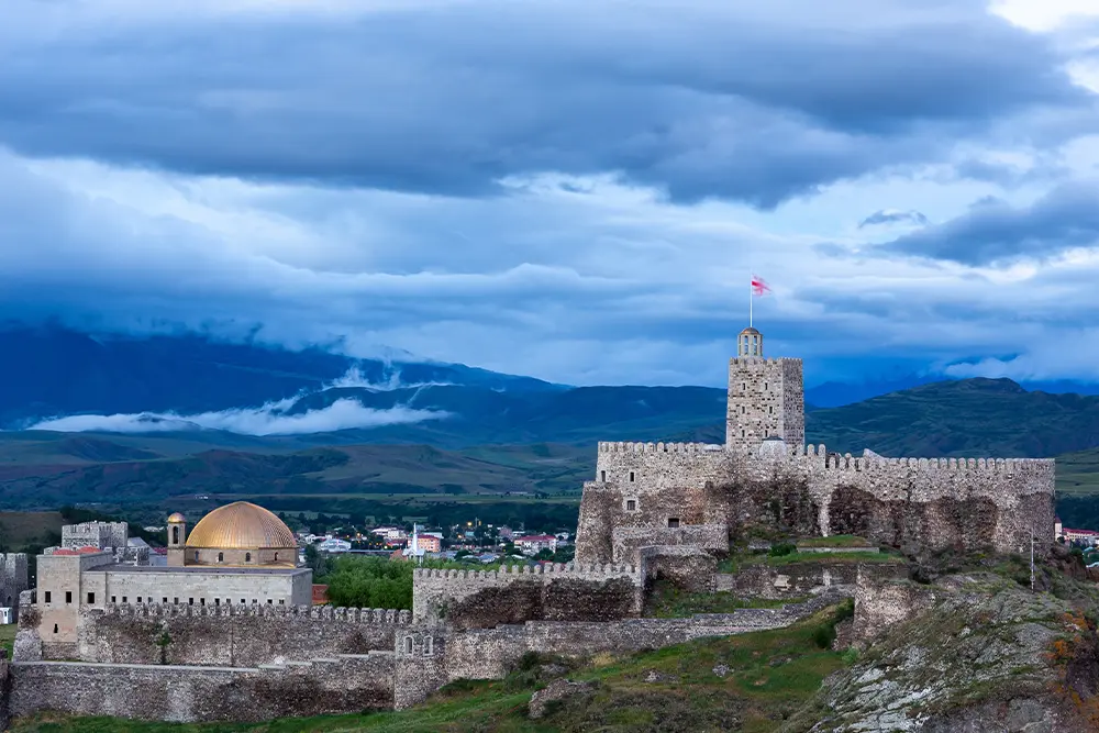 Vardzia cave city and Rabati Castle region