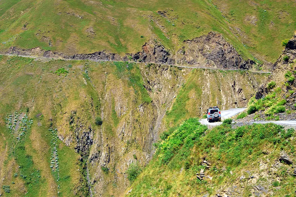 Tusheti remote mountain region