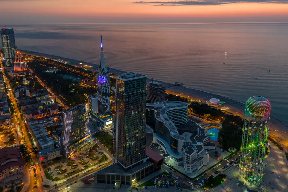 Batumi Black Sea coastline