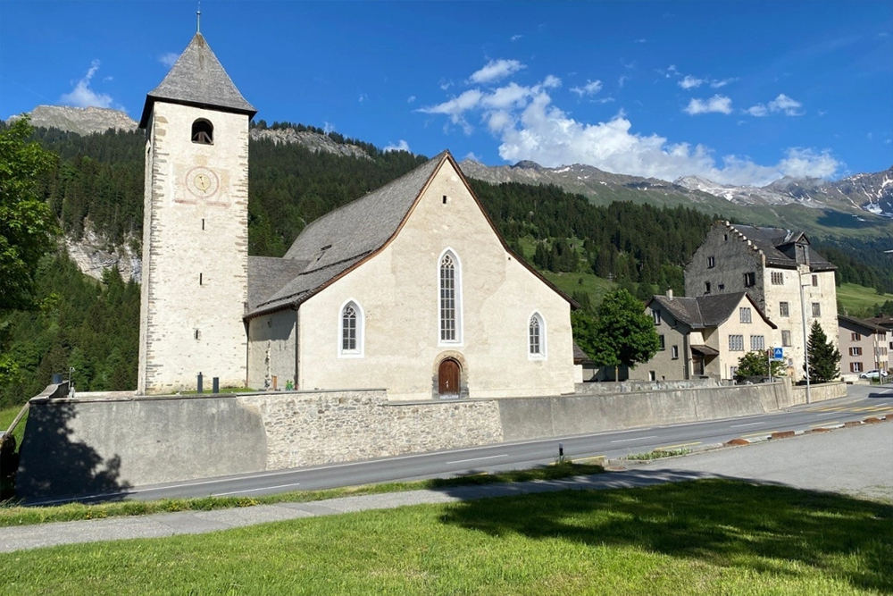 Monastery church in Churwalden