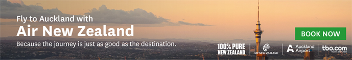 Fly to Auckland with Air New Zealand Because the journey is just as good as the destination.
