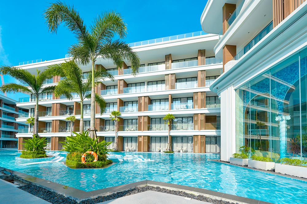 Kora Beach Resort style beachfront property