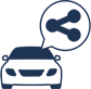 Rideshares & Taxis icon