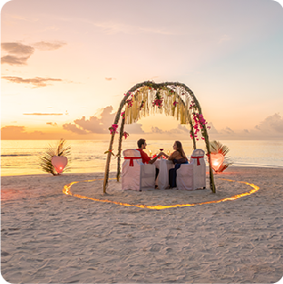 Private Dining on the Beach