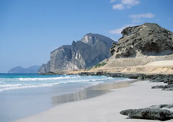 Al Mughsail Beach