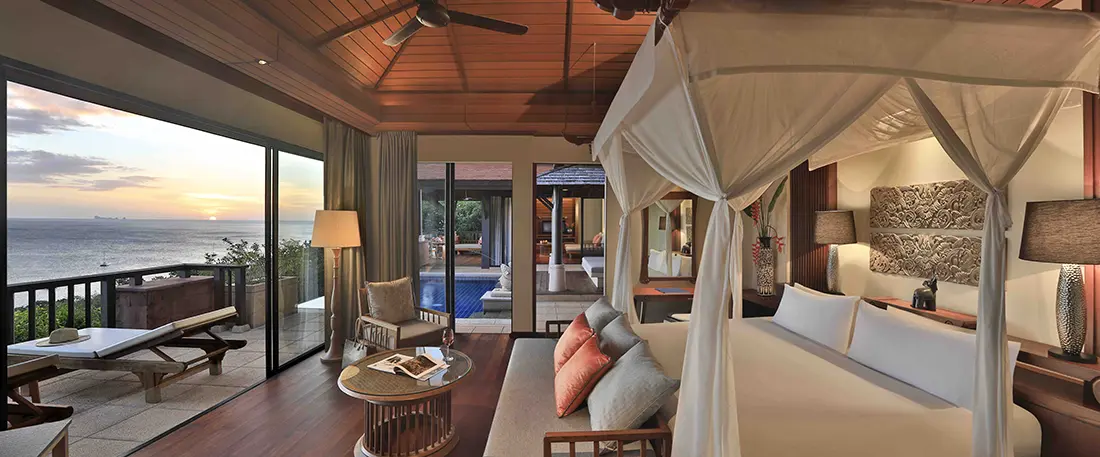 Private pool villas at Pimalai