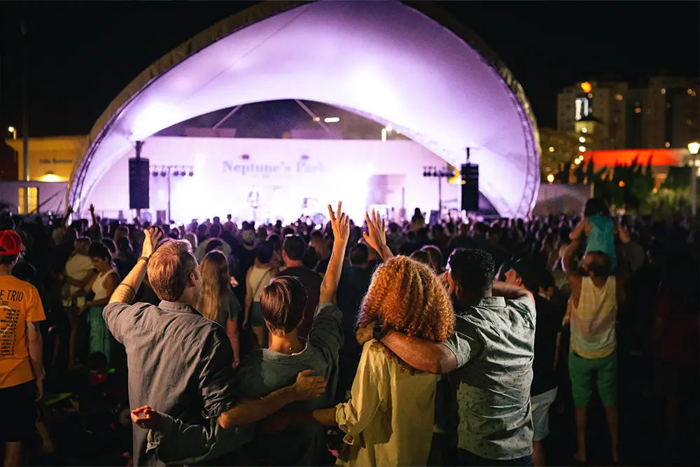 Oceanfront Night Concert